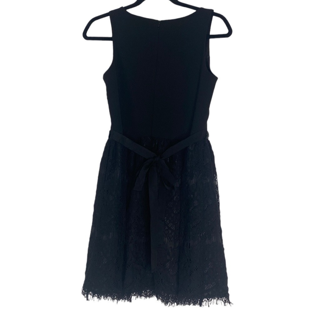 AYLA BLACK LACE JEWELED SLEEVELESS DRESS SIZE SMALL - Picture 9 of 9